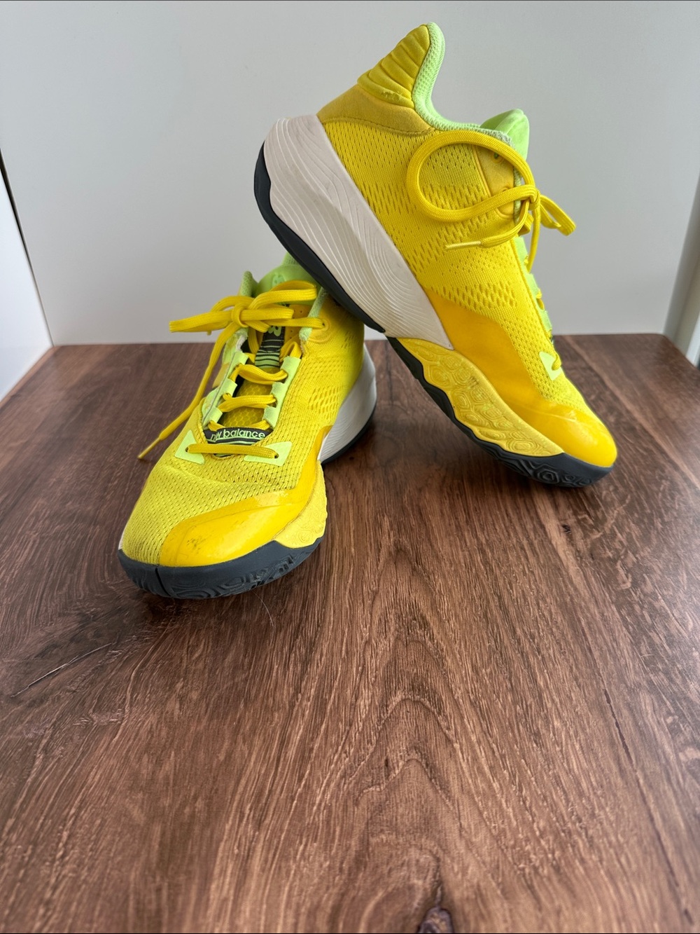 New balance two wxy v4 Zest basketball shoes neon yellow lime